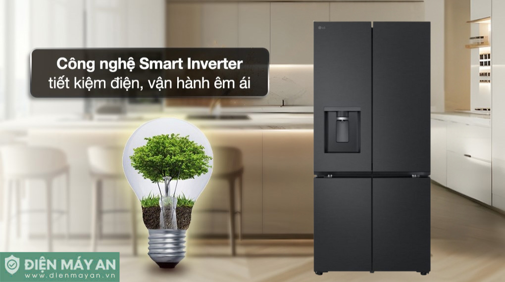 Tủ lạnh LG Inverter 571 lít Multi Door LFD58BLMA
